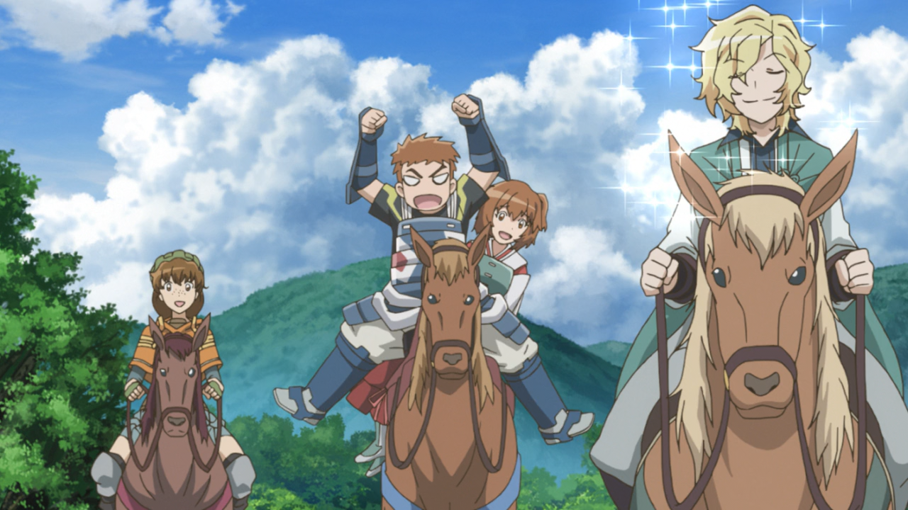 Log Horizon 2  (Ñyuum, Yoru no Kousen)